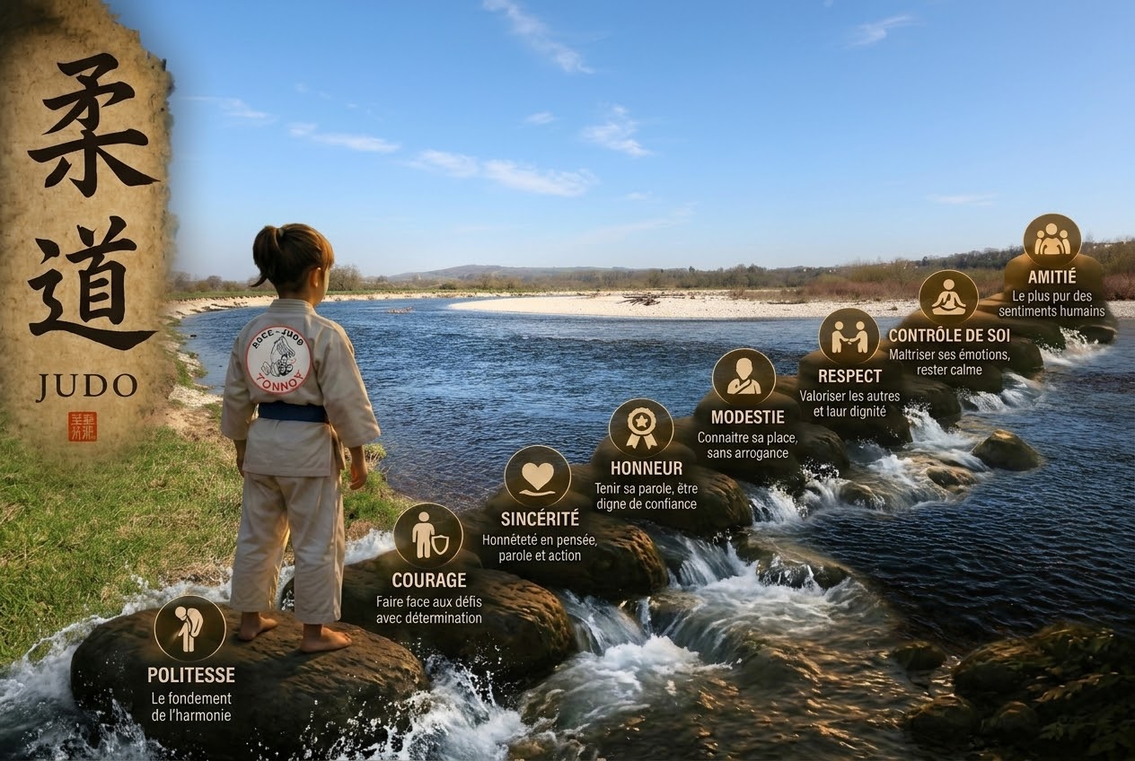 Chemin du Code Moral du Judo